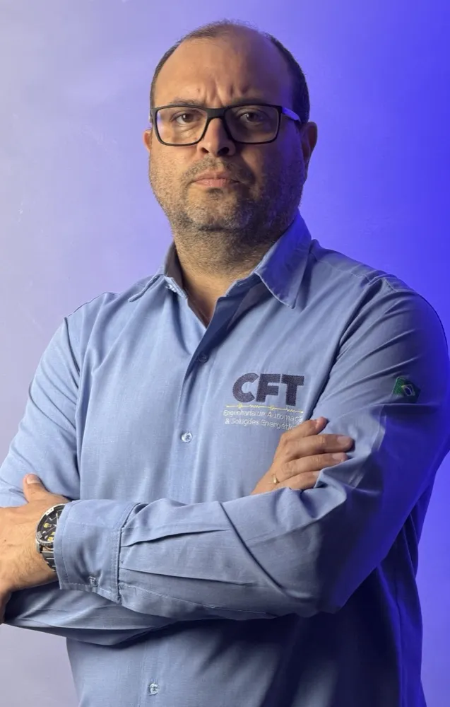 Rodrigo Cruz, engenheiro de Controle e Automação e fundador da CFT Engenharia